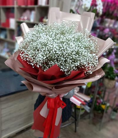 Букет цветов из: Гипсофила в Гизель