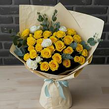 Букет цветов из:  Розы в Гизель