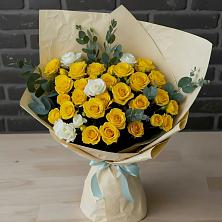 Букет цветов из:  Розы в Гизель