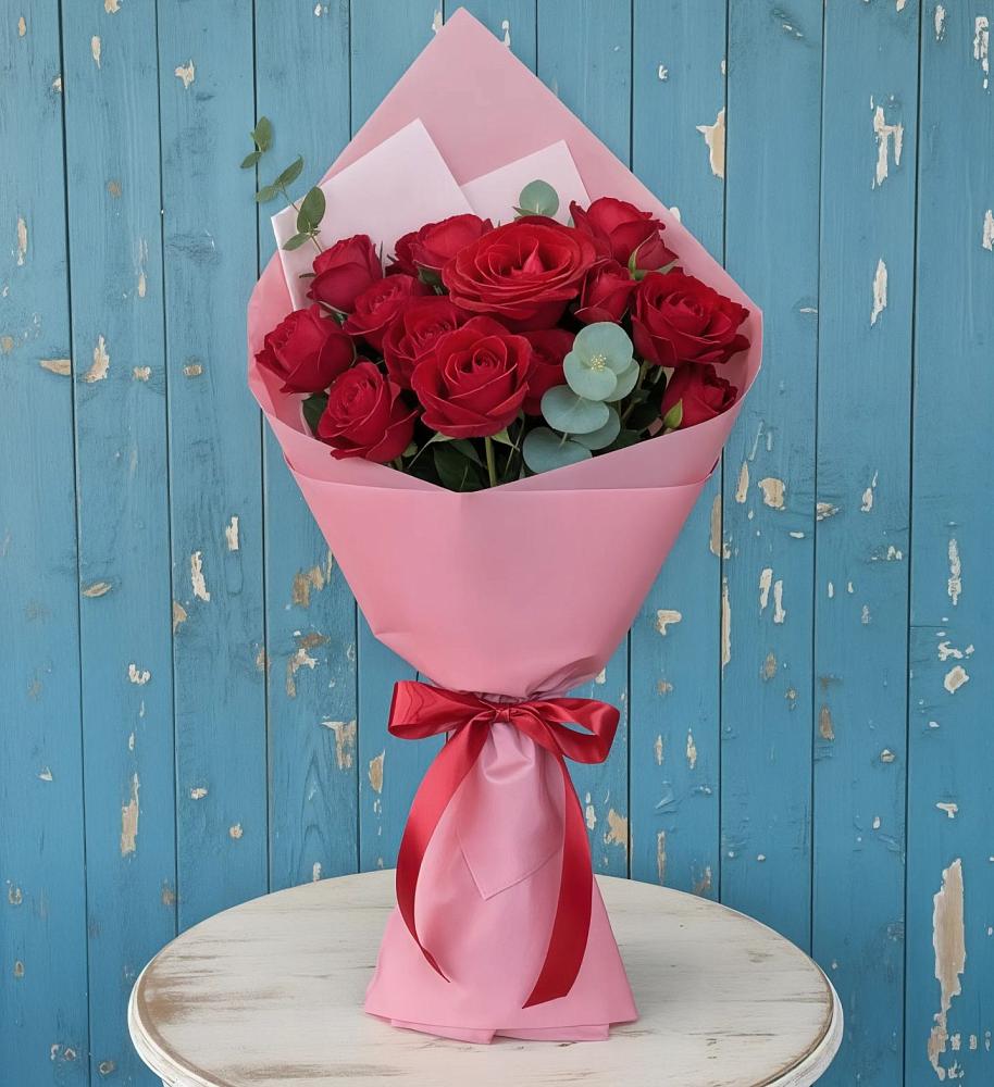 Букет цветов из: Розы в Гизель