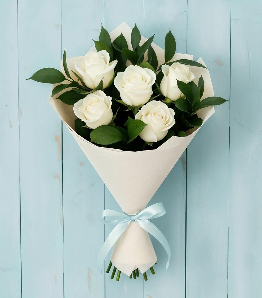 Букет цветов из: Розы в Гизель