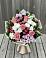 Букет цветов из: Альстромерии, Гвоздики, Розы и Хризантемы в Гизель
