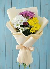 Букет цветов из:  Хризантемы в Гизель