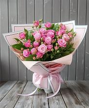 Букет Розовый кустик в Гизель