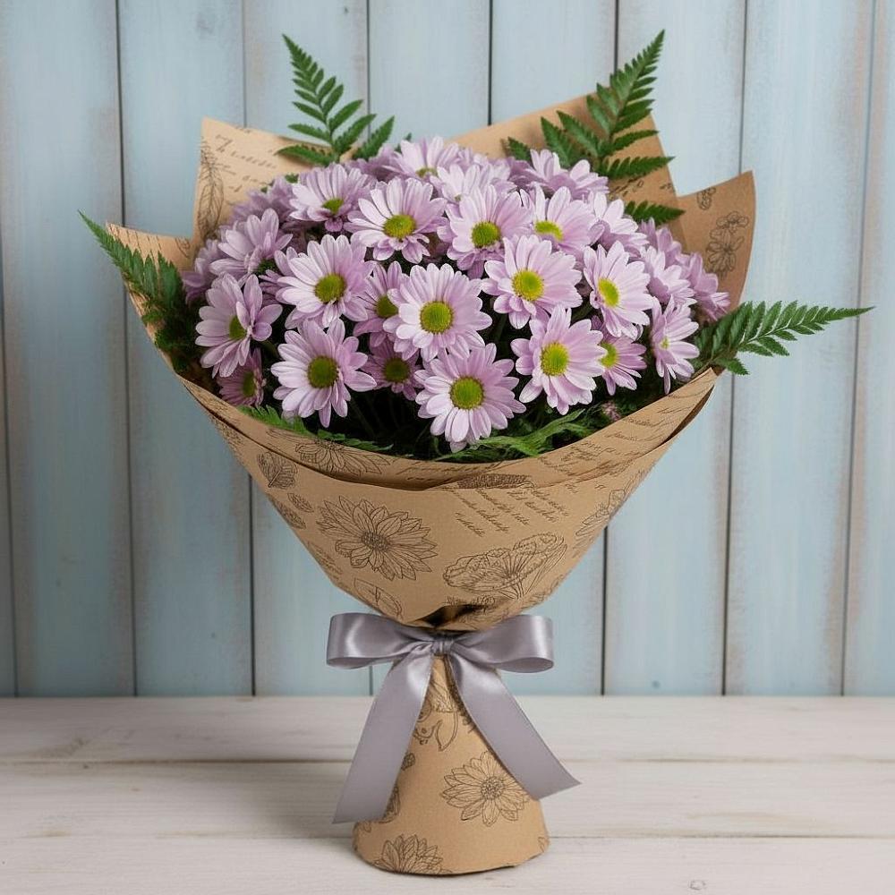 Букет цветов из: Хризантемы в Гизель
