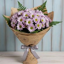 Букет цветов из:  Хризантемы в Гизель