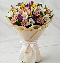 Букет цветов из:  Альстромерии #REPLACE_PRED# Гизель