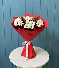 Букет цветов из:  Хризантемы в Гизель