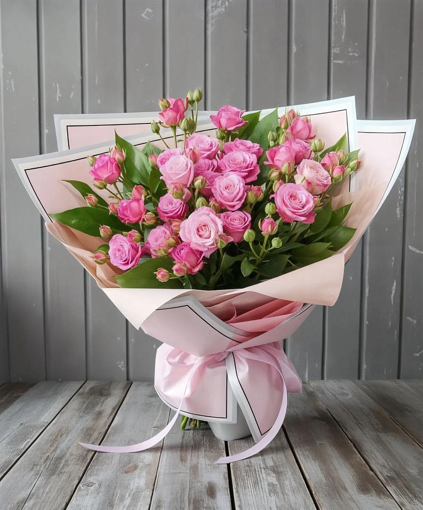 Букет Розовый кустик в Гизель