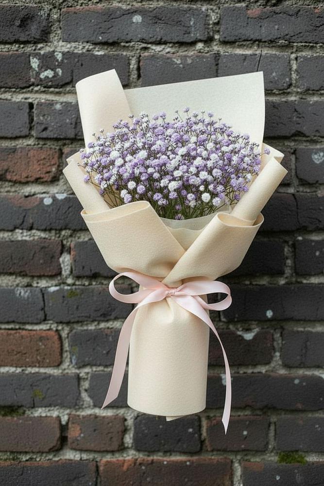 Букет цветов из: Гипсофила в Гизель