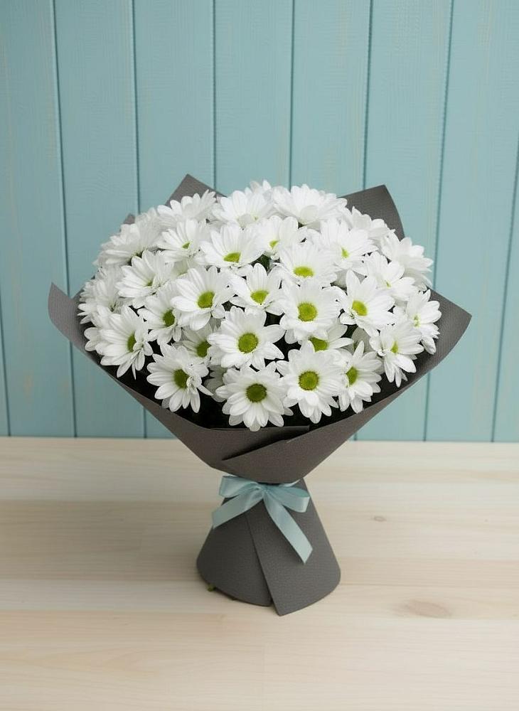 Букет цветов из: Хризантемы в Гизель