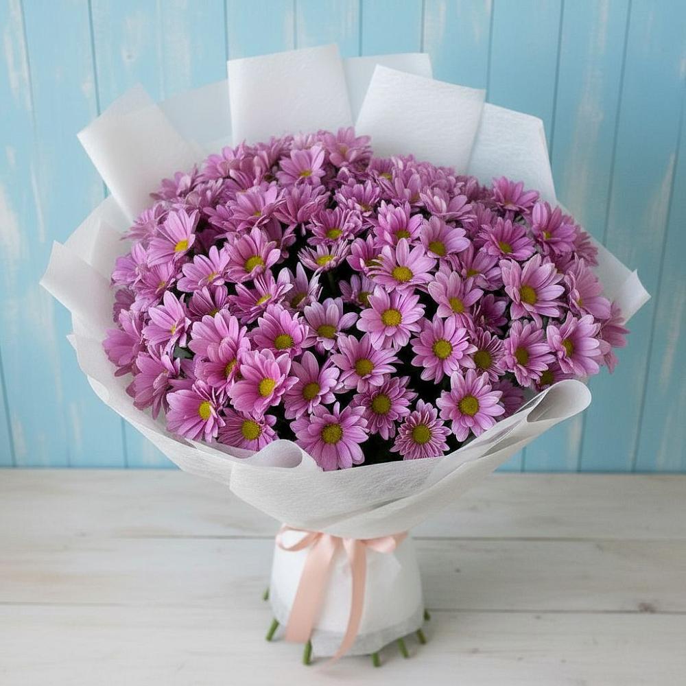 Букет цветов из: Хризантемы в Гизель