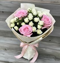 Букет цветов из:  Розы в Гизель