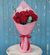 Букет цветов из:  Розы в Гизель