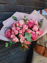 Букет цветов из:  Розы в Гизель