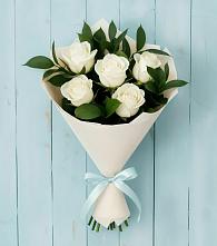 Букет цветов из:  Розы в Гизель