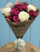 Букет цветов из:  Розы в Гизель