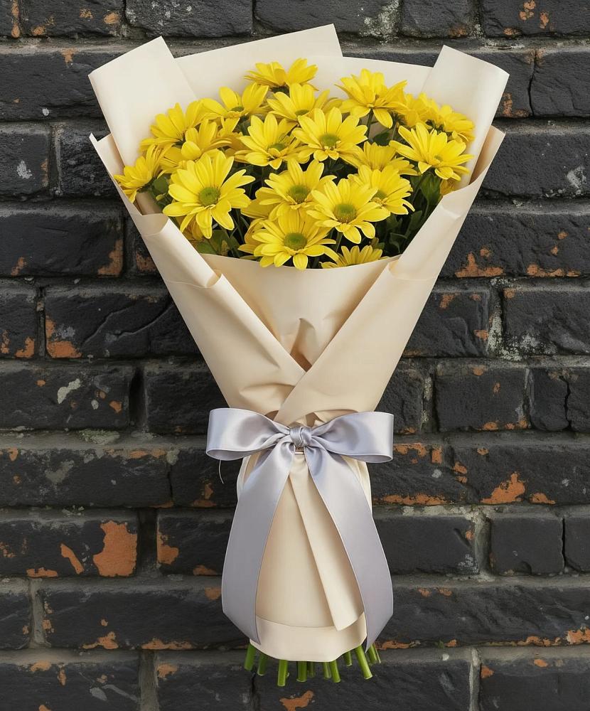 Букет цветов из: Хризантемы в Гизель