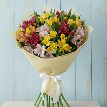 Букет цветов из:  Альстромерии в Гизель