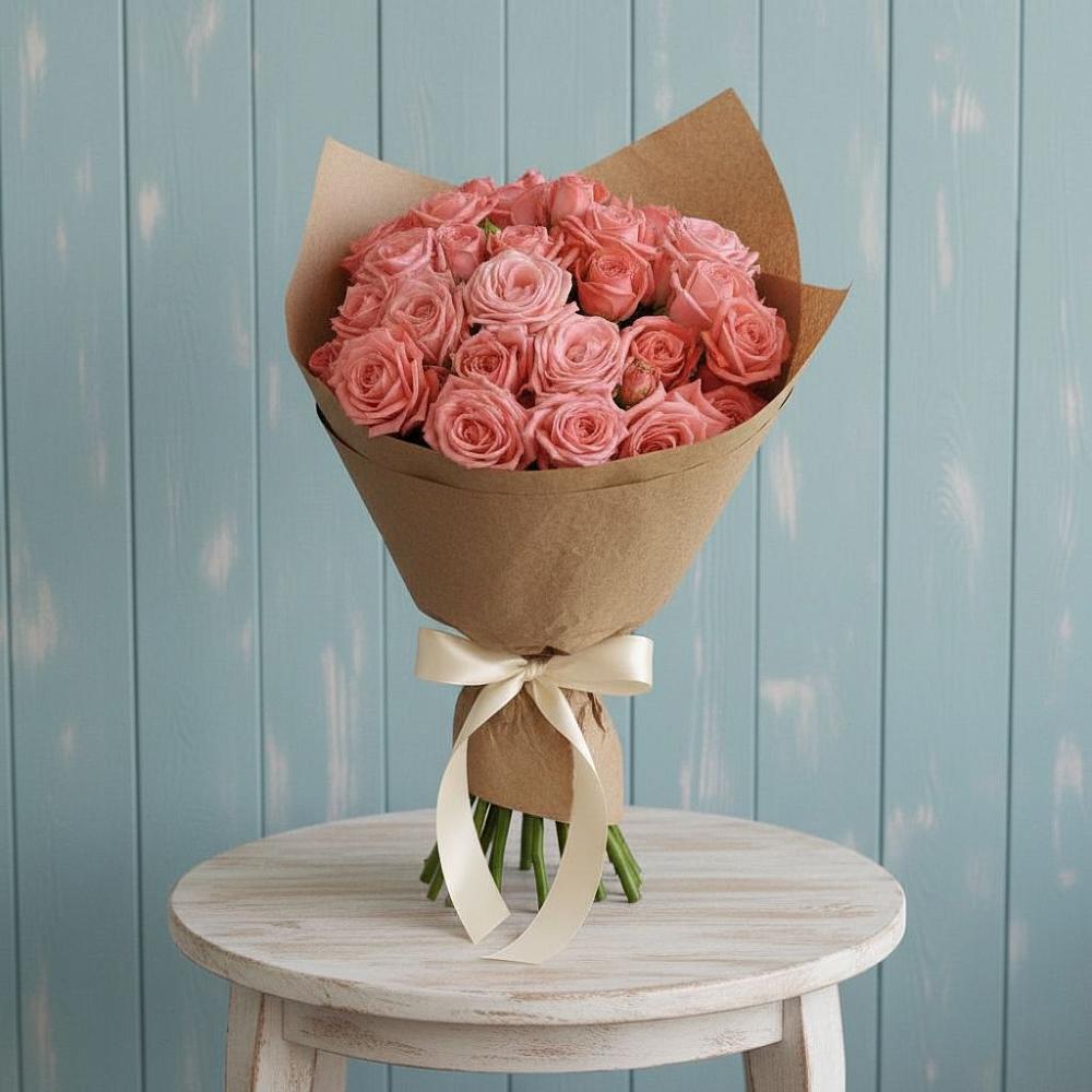 Букет цветов из: Розы в Гизель