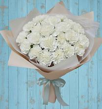 Букет цветов из:  Гвоздики в Гизель