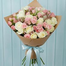 Букет цветов из:  Розы в Гизель