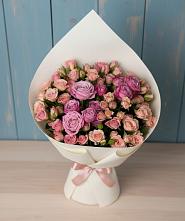 Букет цветов из:  Розы в Гизель