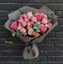 Букет цветов из:  Розы в Гизель